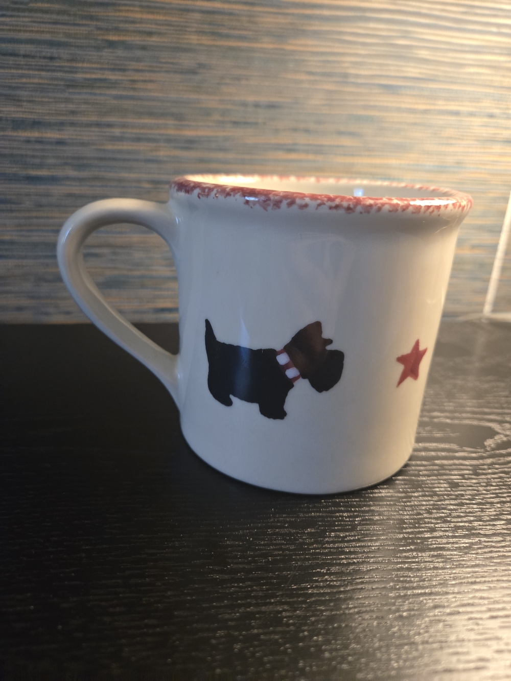 Starbucks Hartstone Ceramic Mug with Scottish Terriers